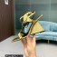Giuseppe Zanotti Heel 8.5cm Tutankamon patent leather sandals Gold 2023