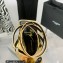 Giuseppe Zanotti Heel 8.5cm Tutankamon patent leather sandals Gold 2023