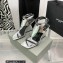 Giuseppe Zanotti Heel 8.5cm Tutankamon patent leather sandals Silver 2023