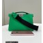 Fendi full-grain leather Peekaboo ISeeU XCross Bag Green 2023