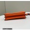 Fendi full-grain leather Peekaboo ISeeU XCross Bag Orange 2023