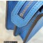 Fendi full-grain leather Peekaboo ISeeU XCross Bag Blue 2023