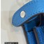 Fendi full-grain leather Peekaboo ISeeU XCross Bag Blue 2023