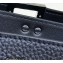Fendi full-grain leather Peekaboo ISeeU XCross Bag Black 2023