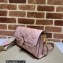 Gucci GG Matelassé small bag 724529 Pink 2023