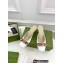 Gucci Heel 6cm Leather Interlocking G with python bow mules 738685 White 2023
