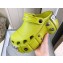 Balenciaga Heel 8.5cm HardCrocs™ Mules in rubber Green 2023