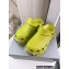 Balenciaga Heel 8.5cm HardCrocs™ Mules in rubber Green 2023
