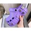Balenciaga Heel 8.5cm HardCrocs™ Mules in rubber Purple 2023