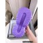 Balenciaga Heel 8.5cm HardCrocs™ Mules in rubber Purple 2023