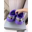 Balenciaga Heel 8.5cm HardCrocs™ Mules in rubber Purple 2023