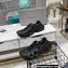 Balenciaga Men's Hd Lace-up Trainers in rubber Black 2023