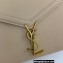 Saint Laurent cassandra medium chain bag in grain de poudre embossed leather 532750 Beige