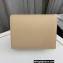 Saint Laurent cassandra medium chain bag in grain de poudre embossed leather 532750 Beige