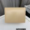 Saint Laurent cassandra medium chain bag in leather 532750 Beige