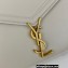 Saint Laurent cassandra medium chain bag in leather 532750 White