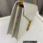 Saint Laurent cassandra medium chain bag in leather 532750 White