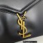 Saint Laurent cassandra medium chain bag in leather 532750 Black