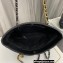 Saint Laurent Shopping bag in quilted lambskin 712368 Black