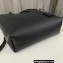 Saint Laurent Shopping toy bag in supple leather 600307 Black