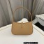 Saint Laurent le 5 à 7 mini bag in vegetable-tanned leather 710318 Apricot