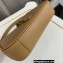 Saint Laurent le 5 à 7 mini bag in vegetable-tanned leather 710318 Apricot