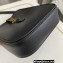 Saint Laurent le 5 à 7 mini vertical Bag in vegetable-tanned leather 735214 Black