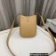 Saint Laurent le 5 à 7 mini vertical Bag in vegetable-tanned leather 735214 Beige
