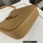 Saint Laurent le 5 à 7 mini vertical Bag in vegetable-tanned leather 735214 Beige