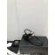 Chanel Metal CC Logo Thong Sandals Suede Black 2023