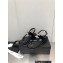 Chanel Metal CC Logo Thong Sandals Suede Dark Blue 2023