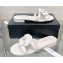 Chanel Camellia and Pearl Flat Mules White 2023
