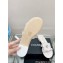 Chanel Camellia and Pearl Flat Mules White 2023