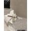 Chanel Quilting Wedge Sandals Grosgrain White 2023