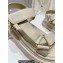 Dior D-Wave Sandals in Lambskin Creamy 2023