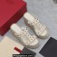 Valentino Heel 9.5cm Platform 3.5cm Rockstud wedge sandals in calfskin White 2023