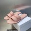 Dior Every-D Flat Slides in Embossed Lambskin Pink 2023