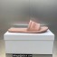 Dior Every-D Flat Slides in Embossed Lambskin Pink 2023