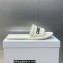 Dior Every-D Flat Slides in Embossed Lambskin White 2023