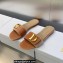 Dior C'est Flat Slides Velvet Nude Pink 2023