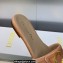 Dior C'est Flat Slides Velvet Nude Pink 2023