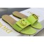 Dior C'est Flat Slides Patent Calfskin Green 2023