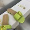Dior C'est Flat Slides Patent Calfskin Green 2023