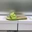Dior C'est Flat Slides Patent Calfskin Green 2023