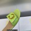Dior C'est Flat Slides Patent Calfskin Green 2023