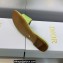 Dior C'est Flat Slides Patent Calfskin Green 2023