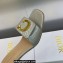 Dior Heel 4.5cm C'est Slides Patent Calfskin Gray 2023