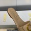 Dior C'est Flat Slides Patent Calfskin Beige 2023