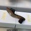 Dior Heel 4.5cm C'est Slides Patent Calfskin Black 2023