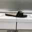 Dior C'est Flat Slides Patent Calfskin Black 2023